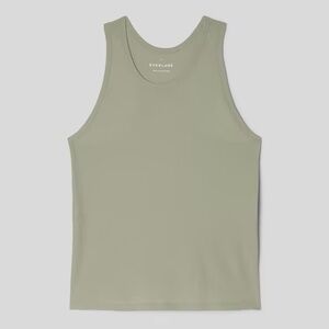 Everlane Women's Air Racerback Tank Seagrass XXS